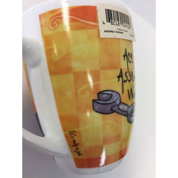 History & Heraldry Fine Porcelain Coffee Tea Mug "Assembly Worker" - Picture 6 of 7